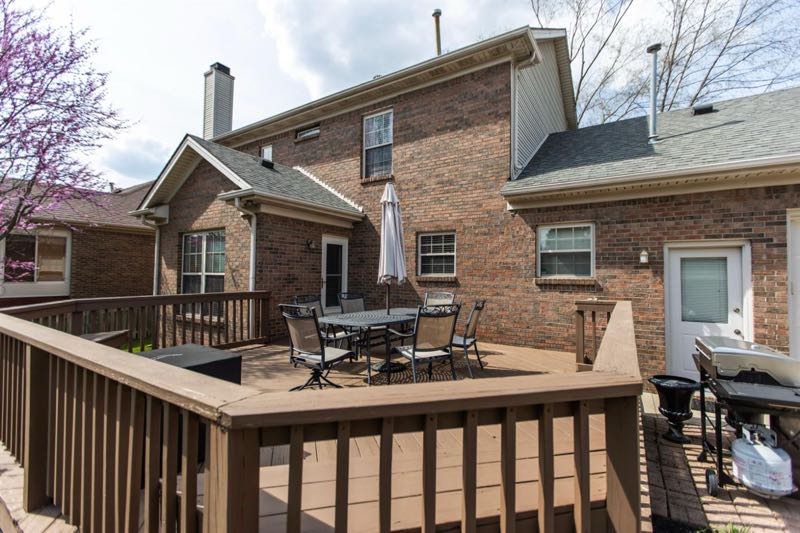 Back Deck of Home (sold)