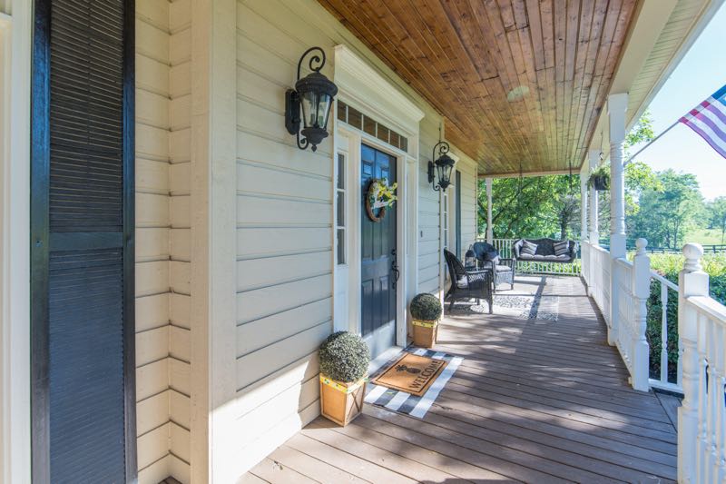 Front Porch of Home (sold)
