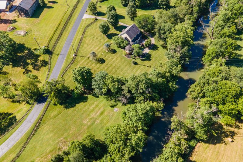Overhead Shot of Property (sold)